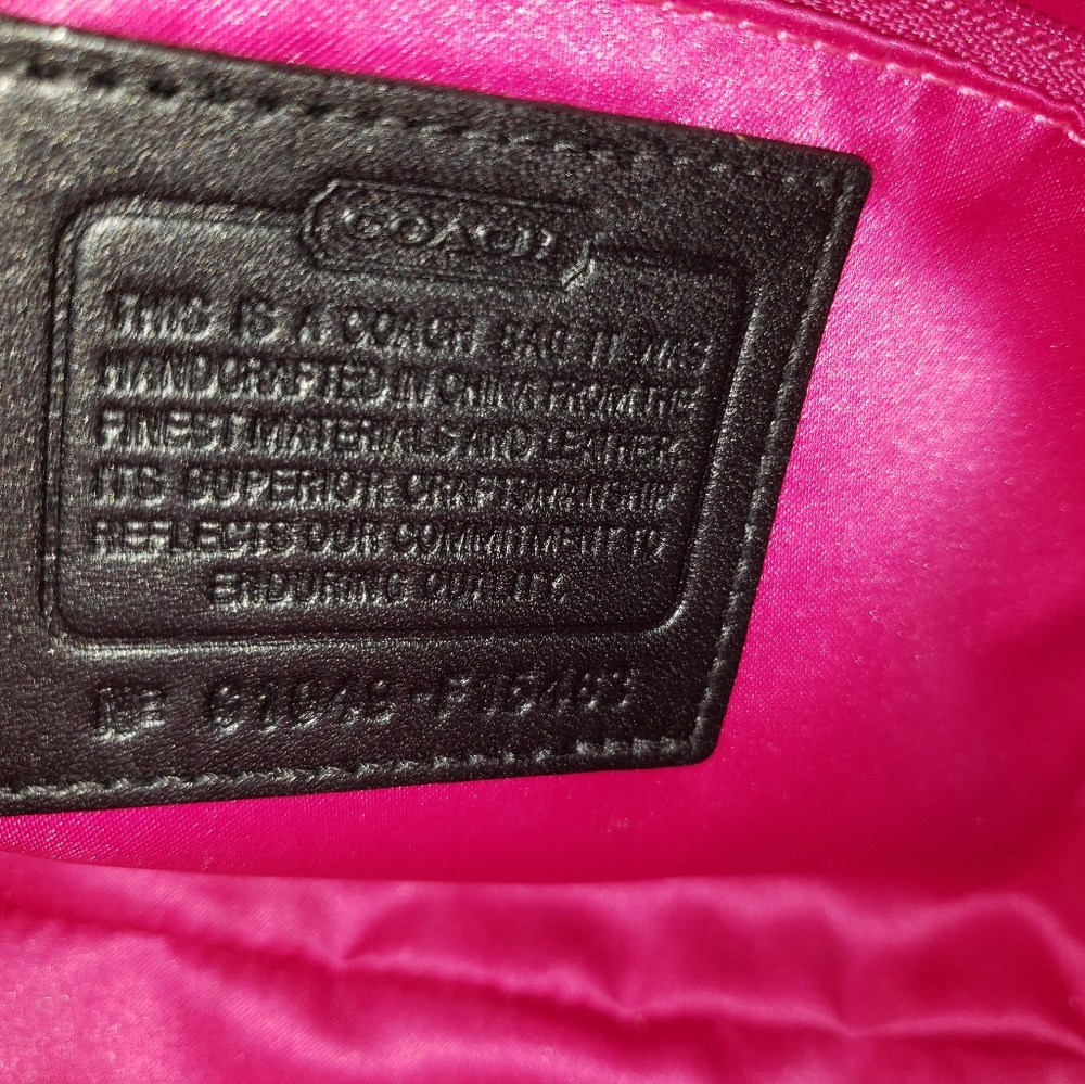 Multicolored Coach purse - Picture 8 of 13